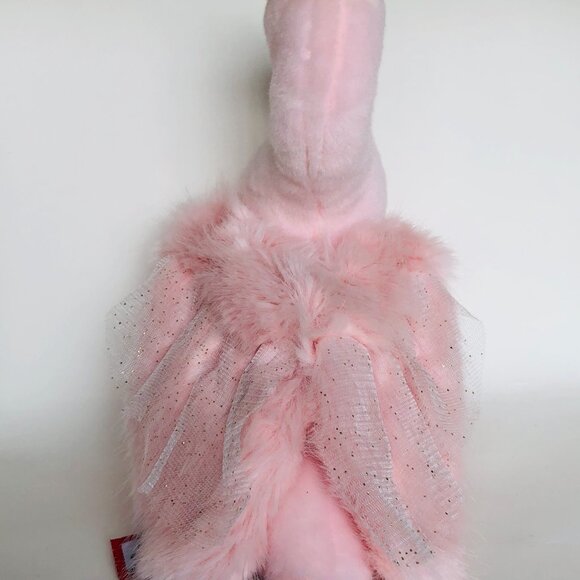 New w/Tag Douglas Plush Pink Swan Kimora w/Golden Crown Stuffed Animal 10" - Picture 9 of 15